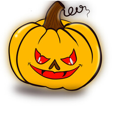 halloween pumpkin Cute Spooky Pumpkin Seamless Pattern, Cartoon Jack o' Lantern Faces, Halloween Digital Paper for Fabric and Scrapbooking