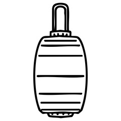 a glowing paper lantern in japanese craft style