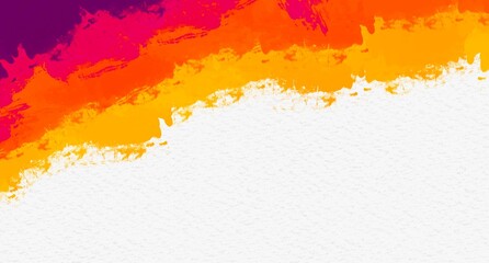 watercolor ink paint splash white background abstract texture artistic brush grunge colorful for business flyer template