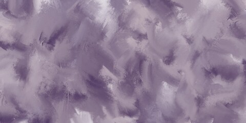 Abstract texture, background. Horizontal backdrop. Creative projects, design. Soft, pastel purple, gentle, brush strokes, smooth, violet, lilac, art, painted, dreamy and painterly effect, minimalistic