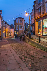 The main street in the Somerset town of Frome