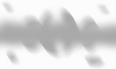 Abstract white background with wavy lines and blurred effect isolated on white background