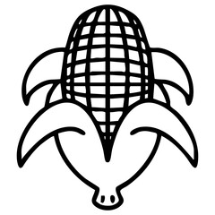 brazilian corn on the cob with leaves