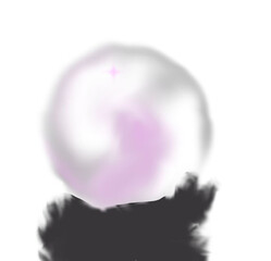 The radiance of a pink pearl.
