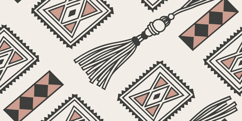 Miscellaneous seamless pattern for kids and adult