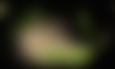 Abstract dark green background with vertical lines and blurred light effect