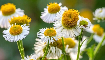 Close-up of white daisies