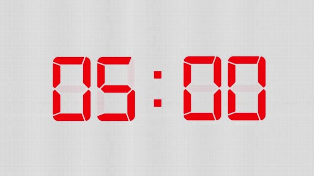 Futuristic 25s count-up timer with glowing digits. Digital timer of 25 seconds with regular hundredths, 4K UHD, optimized for 30 fps to avoid frame rate distortions and interpolation artifacts.
