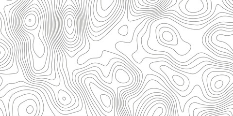 Topographic map background with geographic grid for hiking and mountain sport. luxury topographic wavy pattern and geographic grid map design. paper texture Imitation of a geographical map shade.
