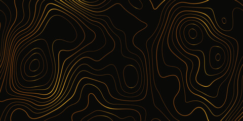 Topographic map background with geographic grid for hiking and mountain sport. luxury topographic wavy pattern and geographic grid map design. paper texture Imitation of a geographical map shade.