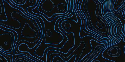 Topographic map background with geographic grid for hiking and mountain sport. luxury topographic wavy pattern and geographic grid map design. paper texture Imitation of a geographical map shade.
