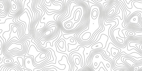 Topographic map background with geographic grid for hiking and mountain sport. luxury topographic wavy pattern and geographic grid map design. paper texture Imitation of a geographical map shade.