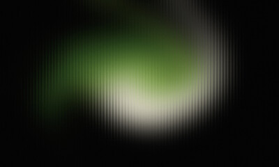 Abstract green and white gradient background with vertical lines and blur effect