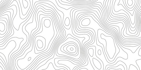 Topographic map background with geographic grid for hiking and mountain sport. luxury topographic wavy pattern and geographic grid map design. paper texture Imitation of a geographical map shade.