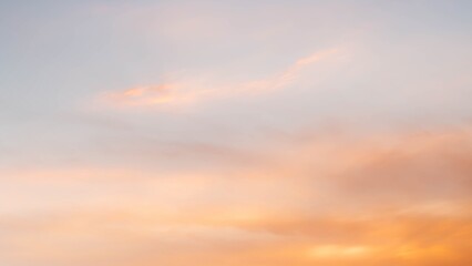 Beautiful 4K Sunset with Golden Sun Rays, Colorful Sky and Scenic Nature Landscape View