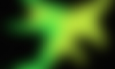 Abstract green and black background with a grainy texture and vertical lines