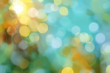 Obraz premium Abstract Bokeh Background With Vibrant Colors