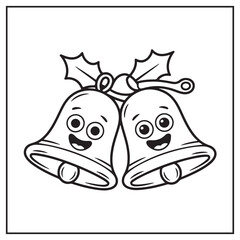 Christmas Bells Coloring Pages