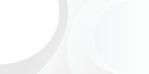 abstract white gradient color background with curve and swirl lines decoration