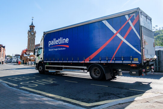Palletline Pallet Distribution Lorry Or Truck Delivery and Collection Business