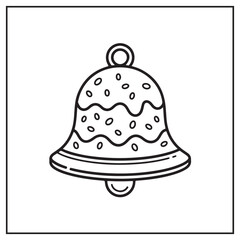 Christmas Bells Coloring Pages