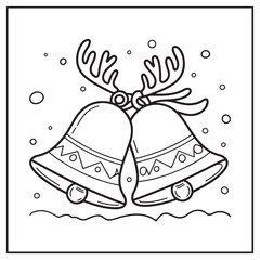 Christmas Bells Coloring Pages