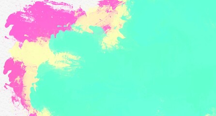 watercolor ink paint splash white background abstract texture artistic brush grunge colorful for business flyer template