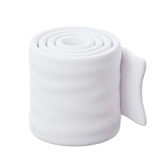 Rolled gauze bandage for first aid