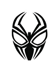 tribal tattoo design with wings