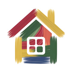 house in the shape of a heart