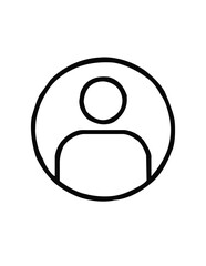 user icon vector illustration