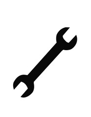 wrench isolated on white background