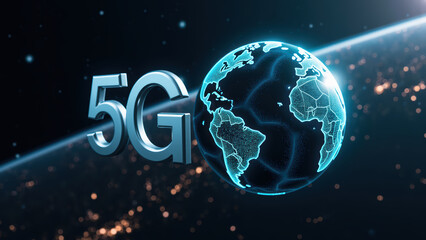 5G technology revolutionizes global connectivity, enhancing communication and data transfer across continents with advanced networks