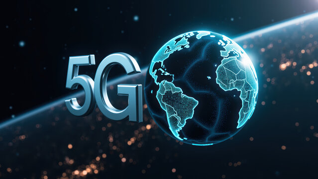 5G technology revolutionizes global connectivity, enhancing communication and data transfer across continents with advanced networks