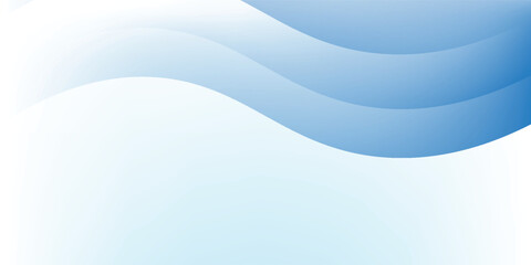 Abstract blue background wave with gradation. modern concept.