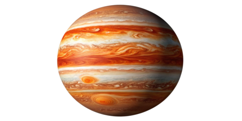 Surreal Oval Jupiter – Hyper-Realistic, Glossy Sci-Fi Planet Isolated on Transparent Background
Vertically Stretched Jupiter with Dual Red Storms – High-Resolution Fantasy Planet Illustration