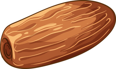 vector illustration of date fruit