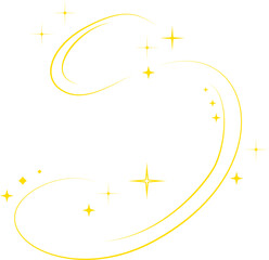 Vector Illustration of Sparkles Star