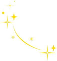 Vector Illustration of Sparkles Star