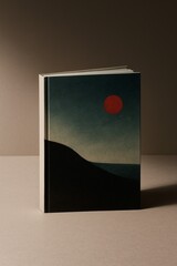 Artistic Journal: A beautifully designed journal is artfully placed, showcasing its cover's captivating illustration. the book holds both imagination and function