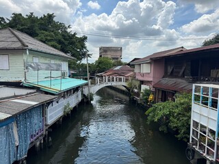 canal in the village