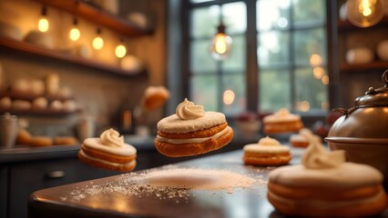 Magical Pastries in an Enchanted Bakery