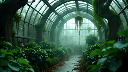 Mysterious Haunted Greenhouse