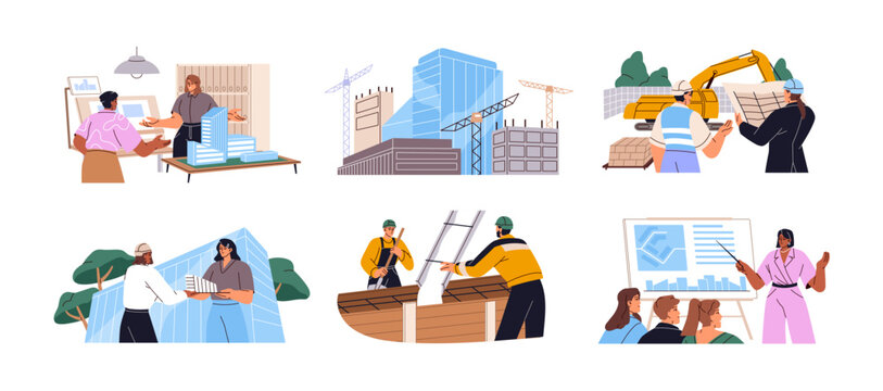Cartoon Builders Images – Browse 109,008 Stock Photos, Vectors, and ...