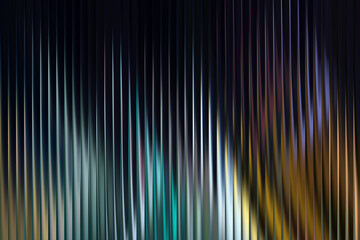 Dark Amber Ribbed Glass Abstract Texture