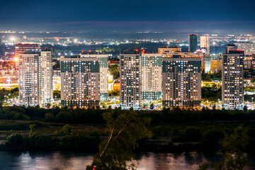 evening view of Nizhny Novgorod