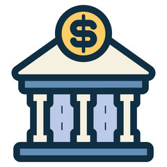 federal central bank icon