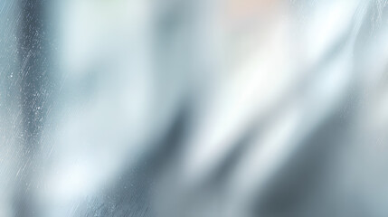 White light grey transparent abstract sheet. Smooth frosted blur panel. Soft transition. Subtle drop shadow glow. Minimal glass style. Noise grain texture blur. UI card element overlay.
