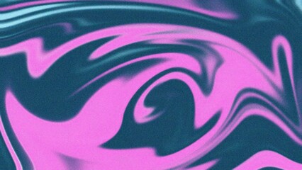 Swirling Pink and Teal Abstract Fluid Gradient Background liquid