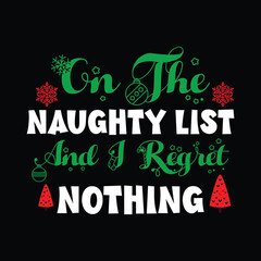 One the naughty list and i regret nothing 